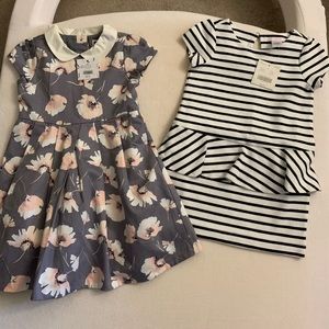 Little girls Janie and Jack Dresses NWT